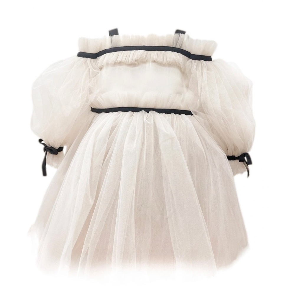 Petite Maison Coco Caramel Tulle Dress